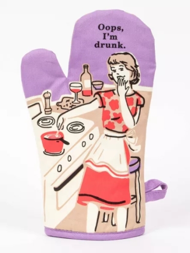 Ofenhandschuh "Oops, I'm Drunk" von Blue Q
