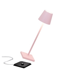 Tischlampe Poldina Pro Micro in Rosa von Zafferano