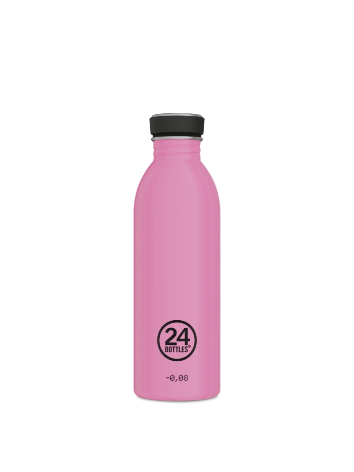 Stahlflasche REaktive Pink-Blau 500ml von 24Bottles®