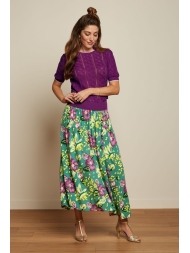 Agnes Puff Top Herrero in purple von King Louie