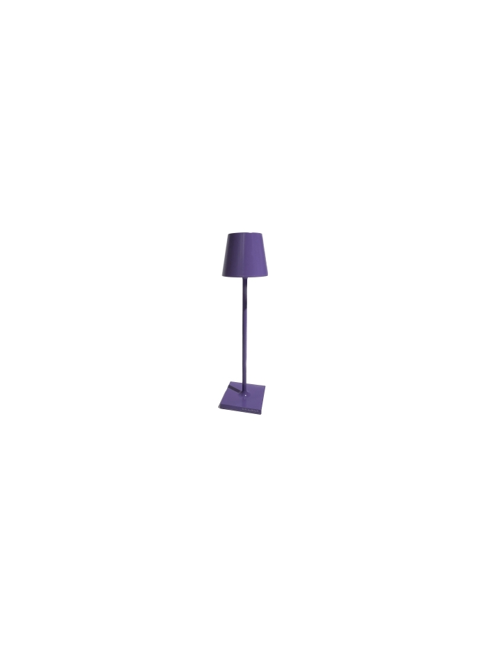 Tischlampe Poldina Pro Micro Lila von Zafferano