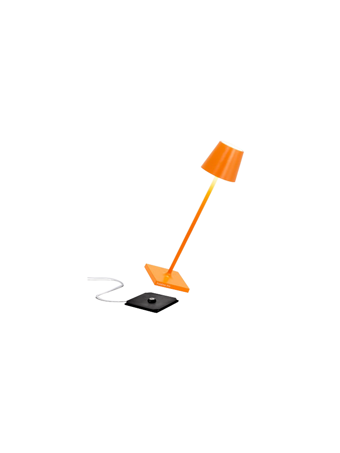 Tischlampe Poldina Pro Micro in Orange von Zafferano