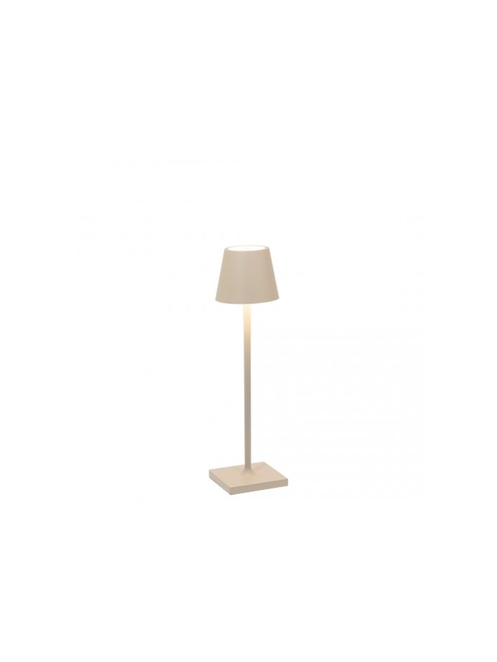 Tischlampe Poldina Pro Micro in Sand von Zafferano