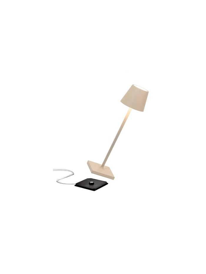 Tischlampe Poldina Pro Micro in Sand von Zafferano