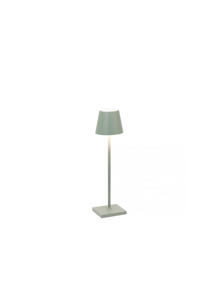 Tischlampe Poldina Pro Micro in Lindengrün von Zafferano