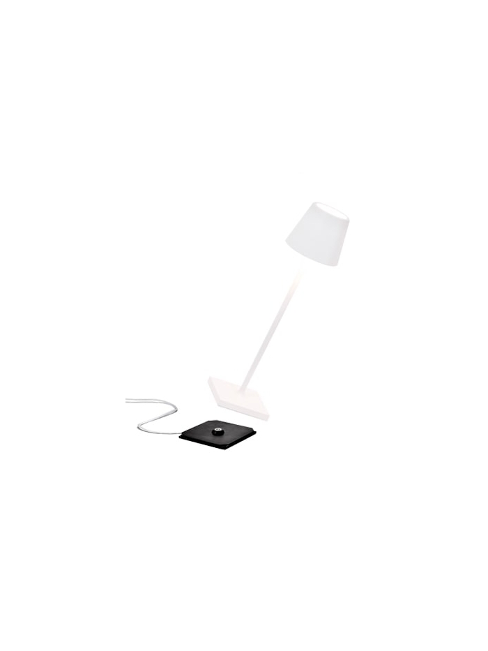 Tischlampe Poldina Pro Micro in Weiss von Zafferano
