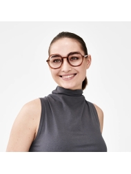 Lesebrille "Edgy" Rosé transparent von Have a Look