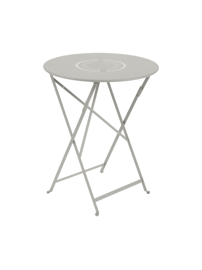 Klapptisch Floréal rund 60cm Lehmgrau von Fermob