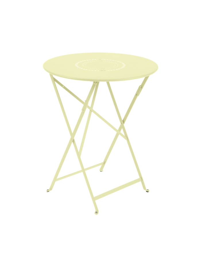 Klapptisch Floréal rund 60cm Zitronengelb von Fermob