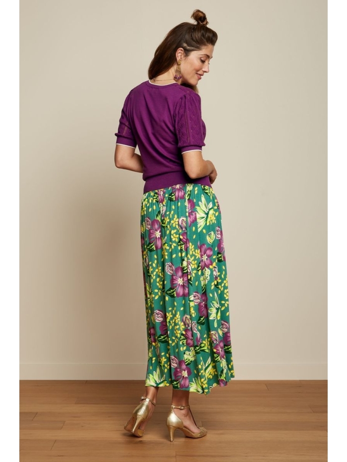 Agnes Puff Top Herrero in purple von King Louie