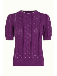 Agnes Puff Top Herrero in purple von King Louie