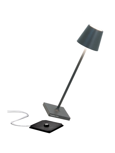 Tischlampe Poldina Pro Micro in Schwarz von Zafferano