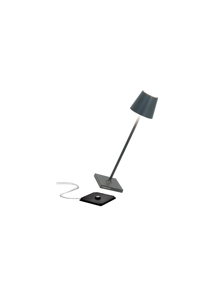 Tischlampe Poldina Pro Micro in Schwarz von Zafferano