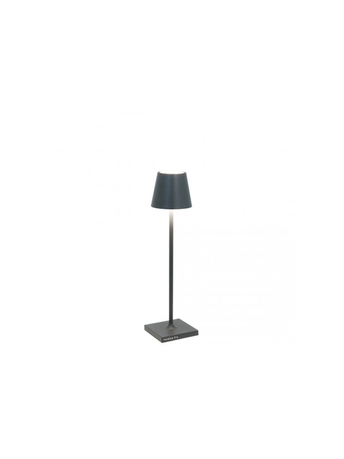 Tischlampe Poldina Pro Micro in Schwarz von Zafferano