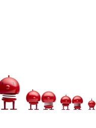 Bimble Hoptimist in Rot, Grösse H 7,6cm, D 5,8cm