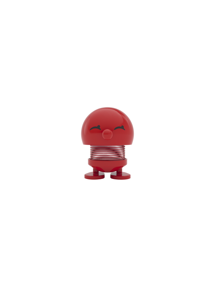Bimble Hoptimist in Rot, Grösse H 7,6cm, D 5,8cm