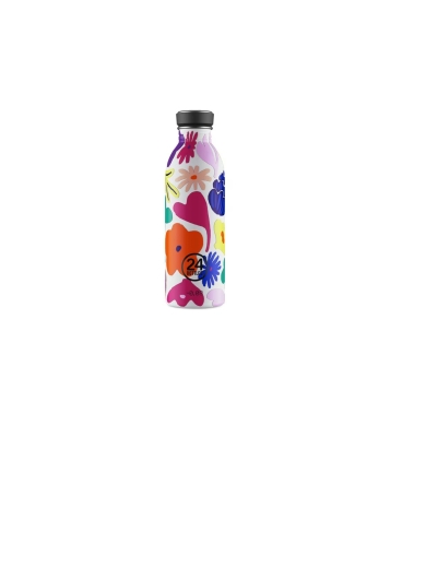 Stahlflasche Acqua Fiorita 500ml von 24Bottles®