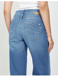 Jeans Amelie wide fit in Bahamas blue von Gang