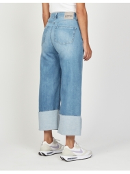 Jeans Jette Culotte wide fit aged light blue von Gang