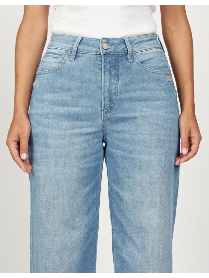 Jeans Jette Culotte wide fit aged light blue von Gang