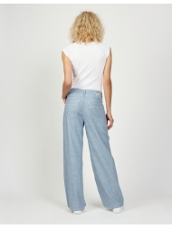 Jeans Cara wide fit in ice blue von Gang