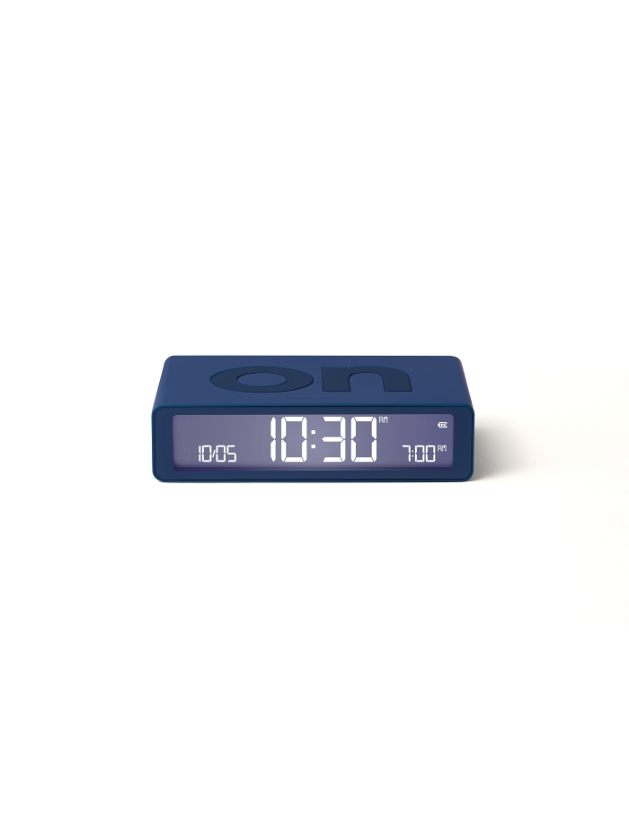 Wecker Lexon Flip Classic dunkelblau