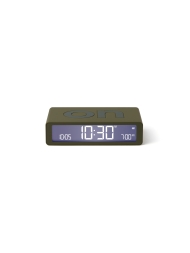 Wecker Lexon Flip Classic oliv