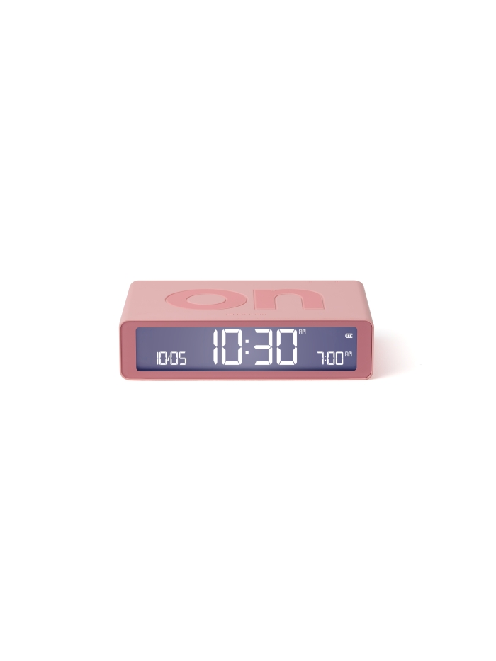 Wecker Lexon Flip Classic rosa