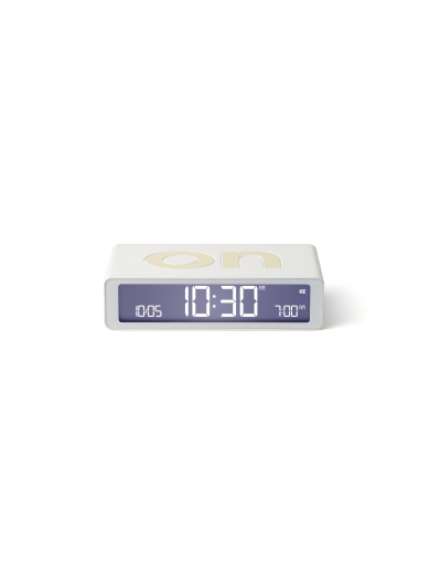 Wecker Lexon Flip Classic weiss
