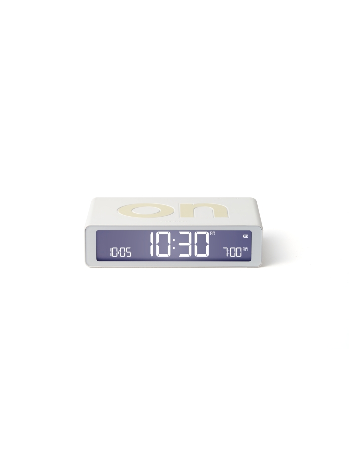 Wecker Lexon Flip Classic weiss