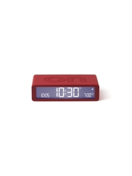 Wecker Lexon Flip Classic rot