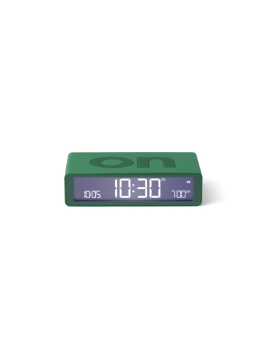 Wecker Lexon Flip Classic grün