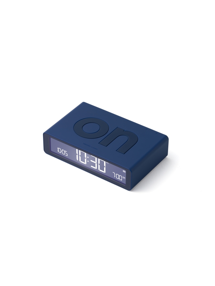 Wecker Lexon Flip Classic dunkelblau