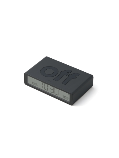 Wecker Lexon Flip Classic anthrazit
