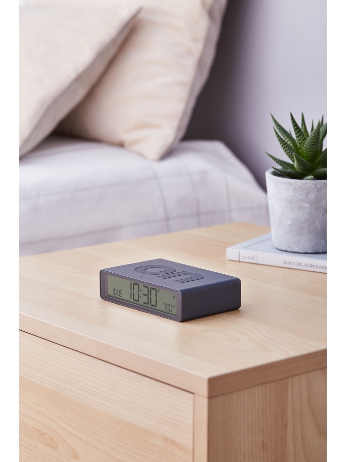 Wecker Lexon Flip Classic anthrazit