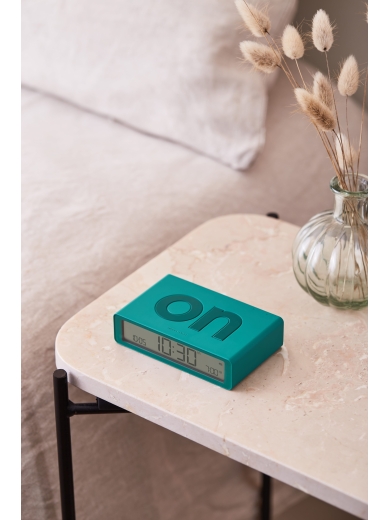 Wecker Lexon Flip Classic grün