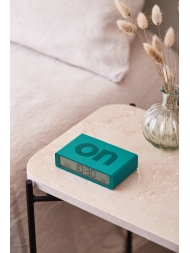 Wecker Lexon Flip Classic grün