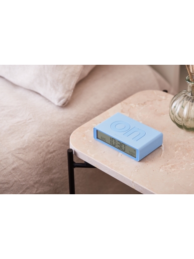 Wecker Lexon Flip Classic hellblau