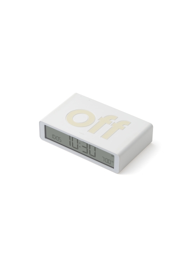 Wecker Lexon Flip Classic weiss