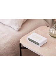 Wecker Lexon Flip Classic weiss