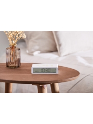 Wecker Lexon Flip Classic weiss