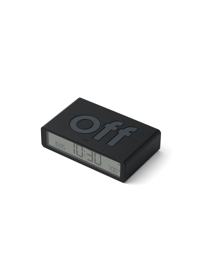 Wecker Lexon Flip Classic schwarz