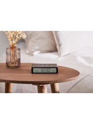 Wecker Lexon Flip Classic schwarz