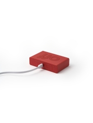 Wecker Lexon Flip Classic rot