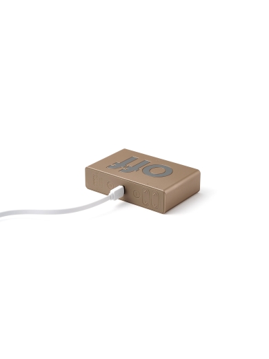 Wecker Lexon Flip Classic gold