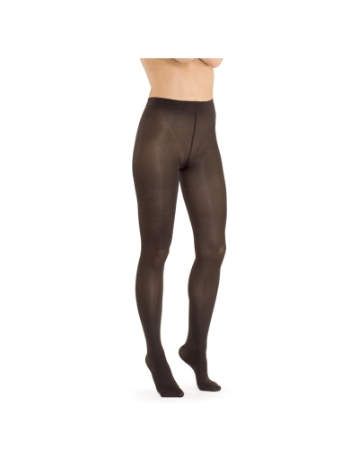 Strumpfhose Red Wellness mit leichter Kompression in Nero von Solidea