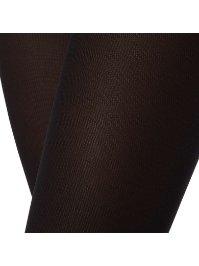 Strumpfhose Red Wellness mit leichter Kompression in Nero von Solidea