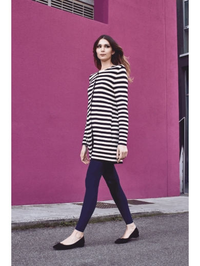 Leggings Red Wellness mit leichter Kompression in blue navy von Solidea