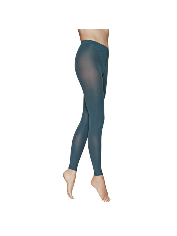 Leggings Red Wellness mit leichter Kompression in Nero von Solidea