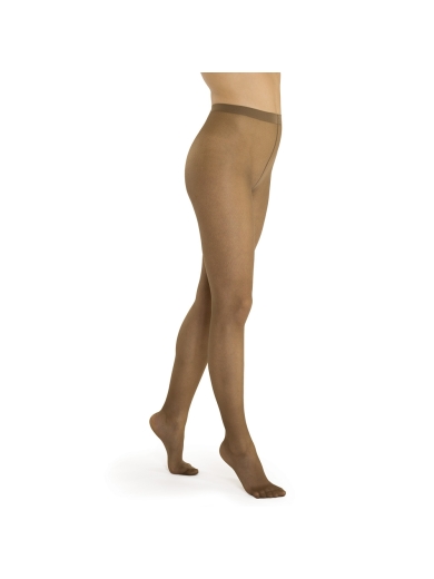 Strumpfhose Micro rete 70 Sheer mit leichter Kompression in Nero von Solidea